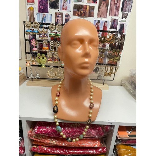 Beaded necklace 1234