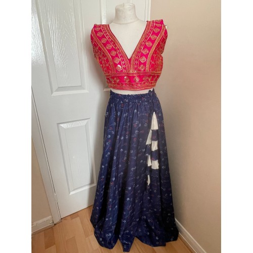Lengha outfit 1301 ( if you want skirt or blouse only pls messege)