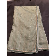 Silk duppatta 1484 (226x103cm) olive colour