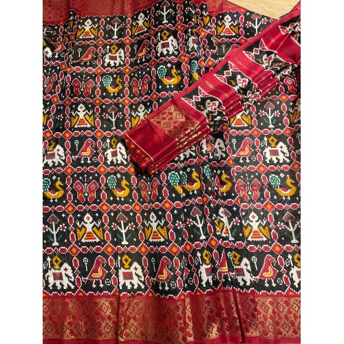 Cotton silk saree 1657