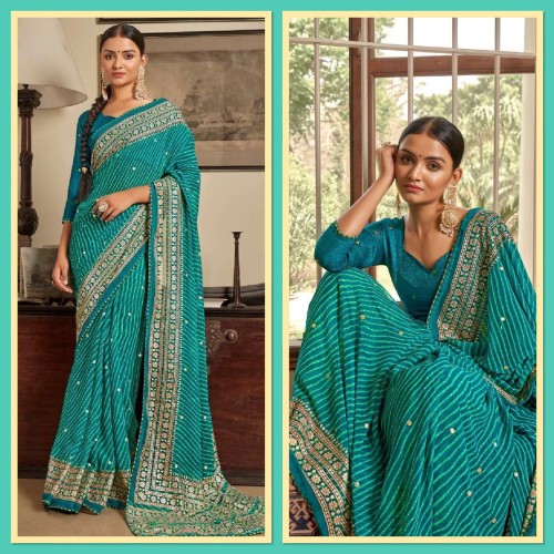 Lariya print saree 1843