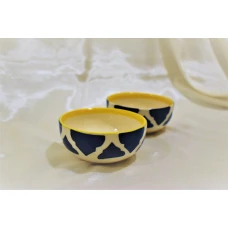 Azul Blue Pottery Dip Bowls