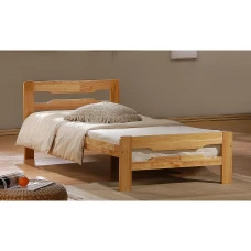 Amelia Solid Wood Single Bed White